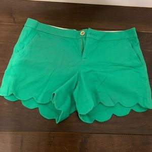 Lily Pulitzer scallop shorts
